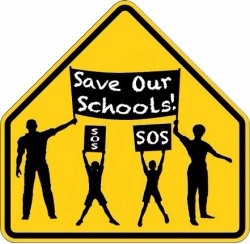 Save Our Schools Banner 2